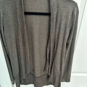 Grey cardigan